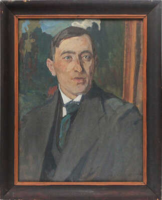 Глаголева-Ульянова Анна Семёновна. Портрет Н.П. Крымова  